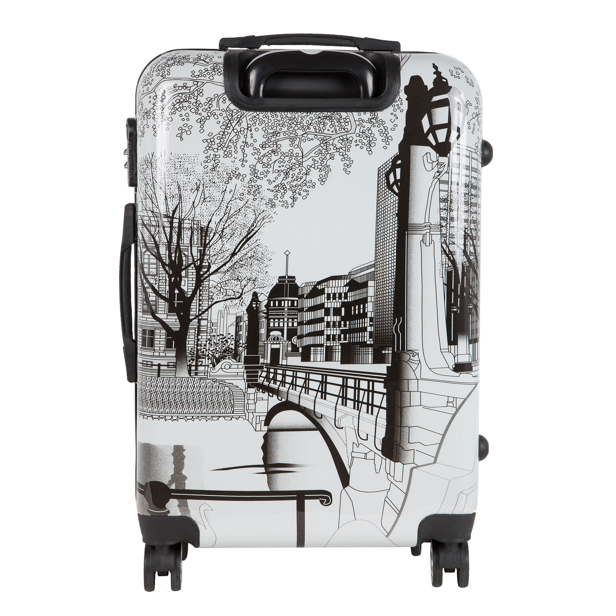 Чемодан малый POLAR РА033-20 Город