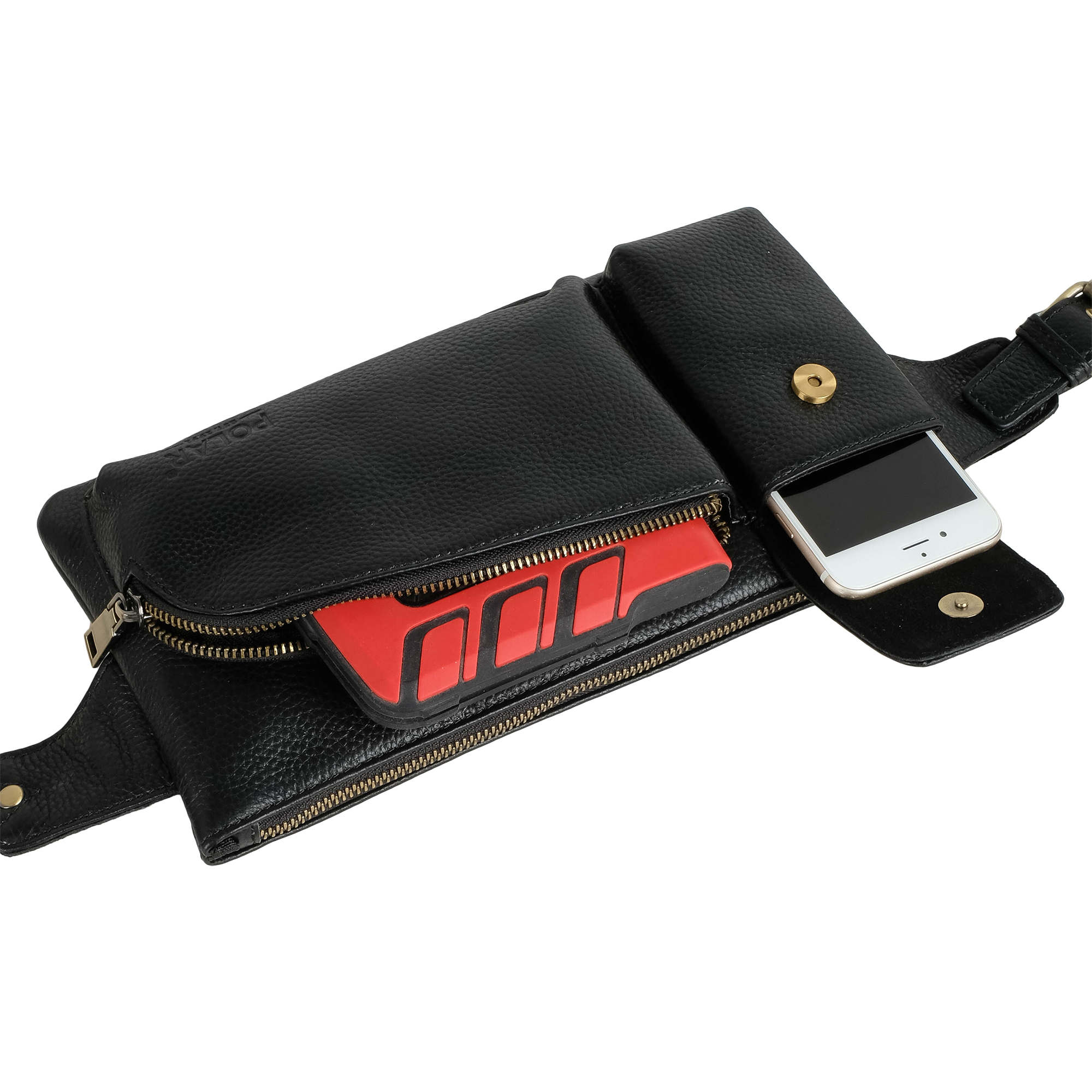 Мужская кожаная сумка POLAR 20243 Brown