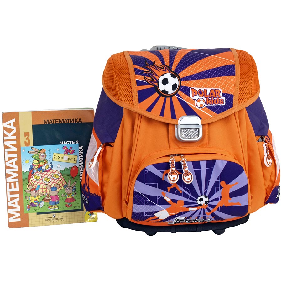 Ранец для первоклассника POLAR KIDS Д1201 "Футбол"