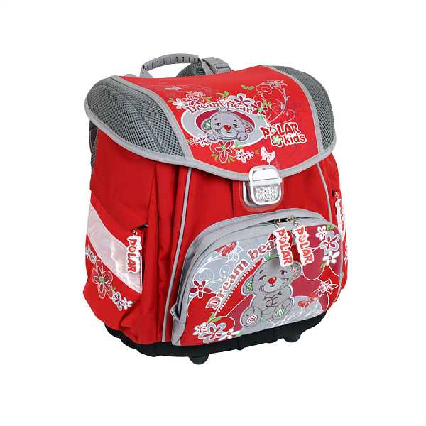 POLAR KIDS Д1204 "Мишка" цвет: красный